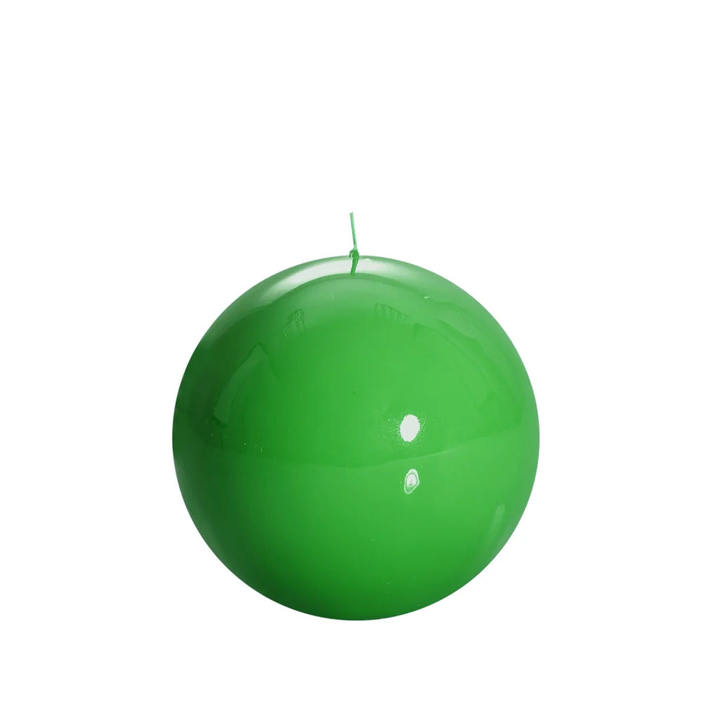 Meloria Ball Candle - Green - 4"