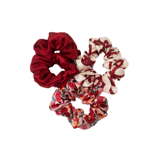Scrunchie Set - OU Sooners