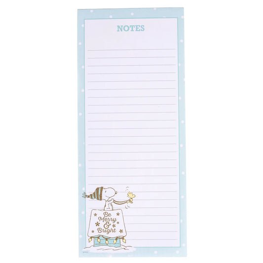 Notepad - Merry and Bright Snoopy