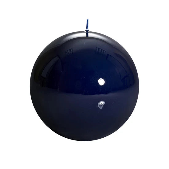 Meloria Ball Candle - Blue - 4"