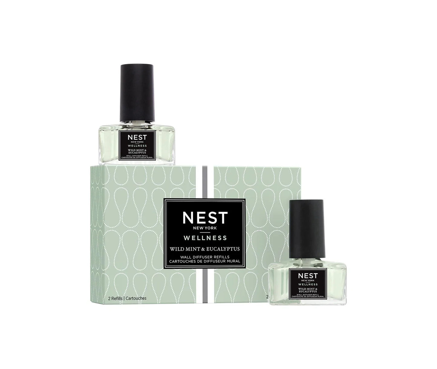 NEST Plug In Wall Diffuser Refill Duo-Wild Mint & Eucalyptus