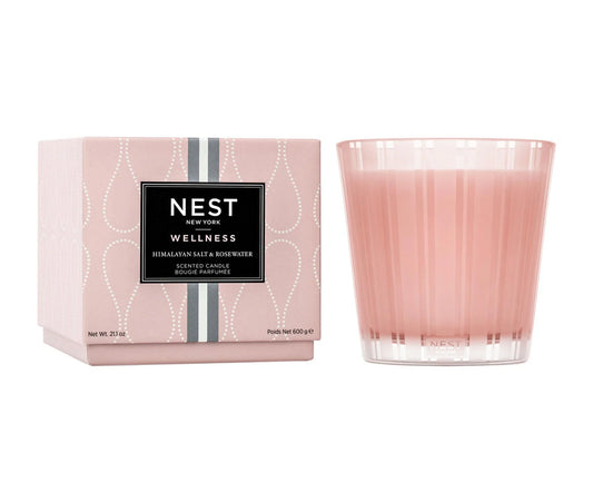 NEST 3-Wick Candle 21.1oz-Himalayan Salt & Rosewater