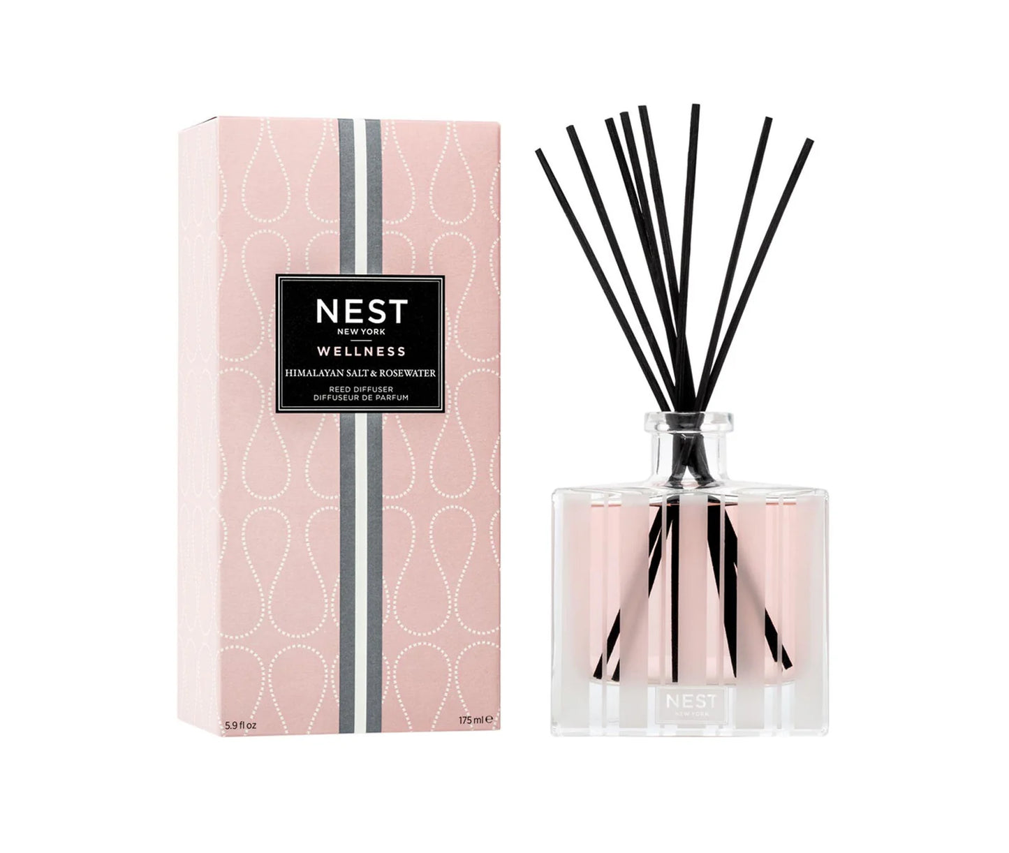 NEST Reed Diffuser 5.9 fl oz-Himalayan Salt & Rosewater