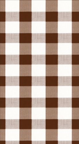 Guest Towel - Gingham Chocolate