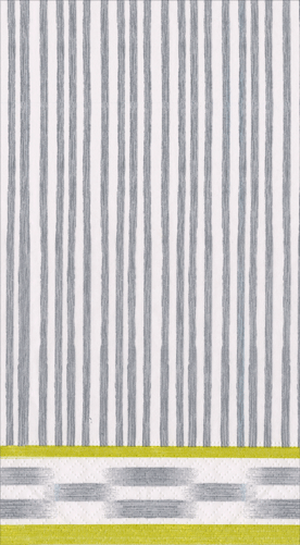 Guest Towel - Boho Stripe Grey