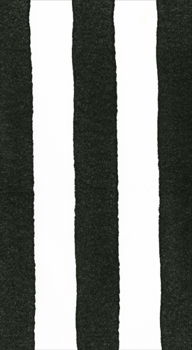 Guest Towel - Cafe Stripe Black