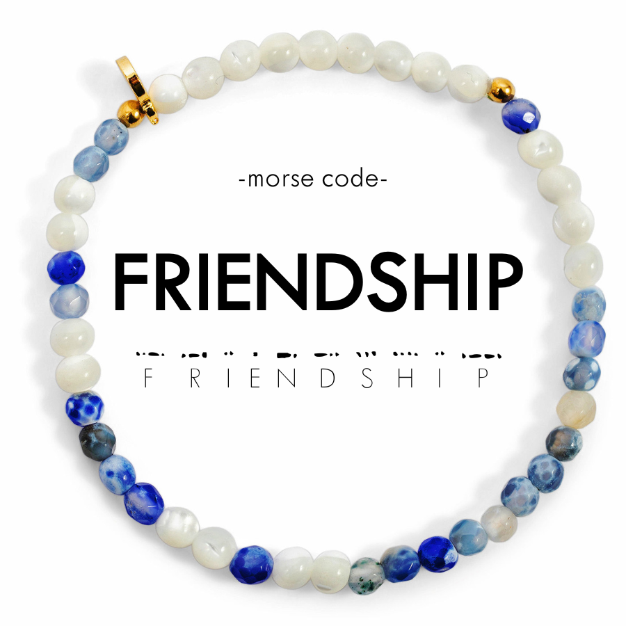 Morse Code Bracelet - Friendship