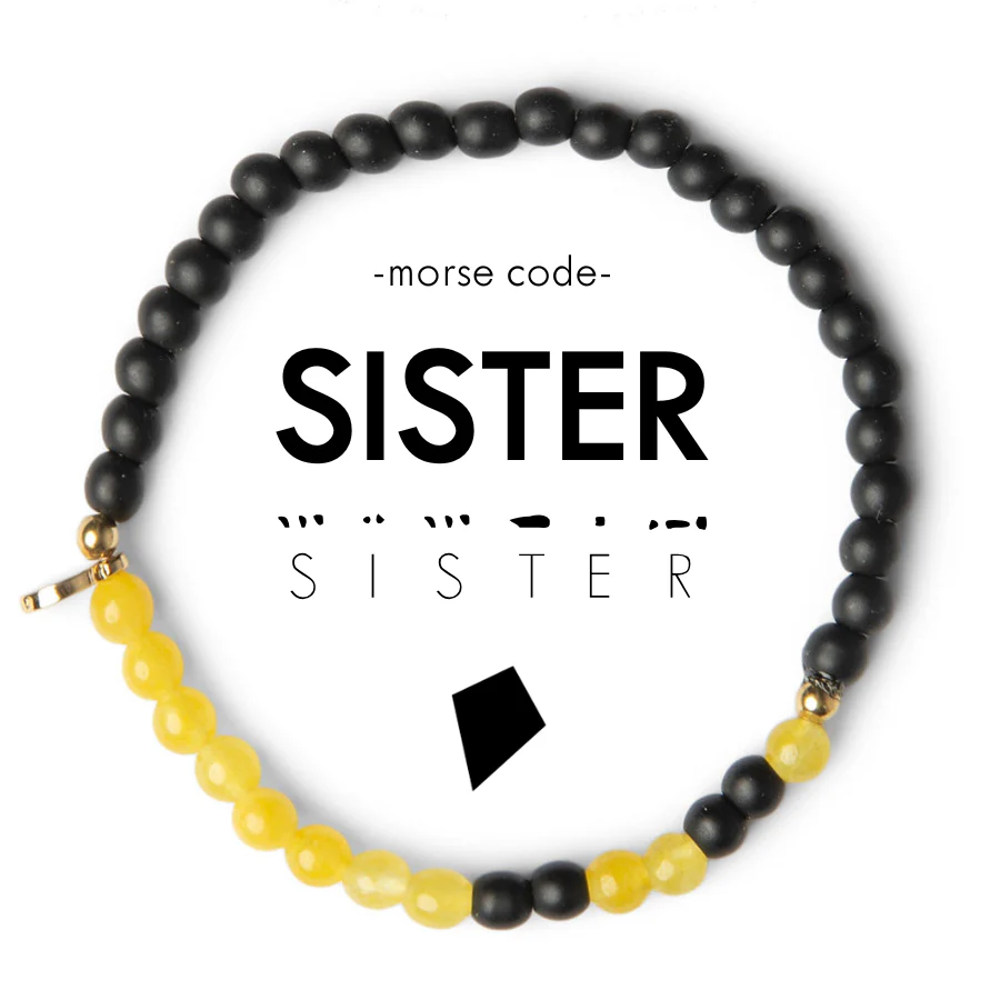 Sorority Morse Code Bracelet - Kappa Alpha Theta