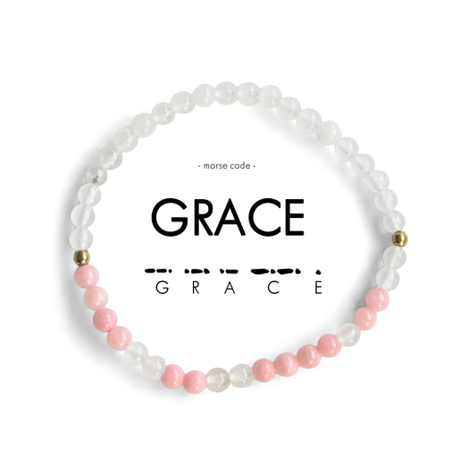 Morse Code Bracelet - Grace