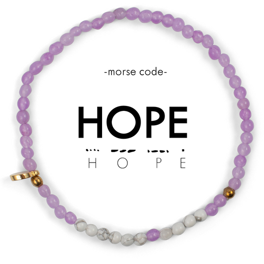 Morse Code Bracelet - Hope