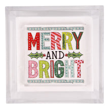 Napkin Weight - Merry & Bright