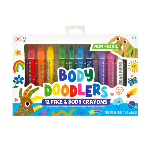 Body Doodlers Face & Body Crayons
