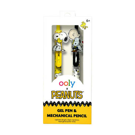 OOLY x Peanuts Gel Pen & Mechanical Pencil