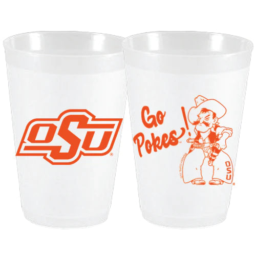 Frost Flex Cup - Go Pokes - 10 CT