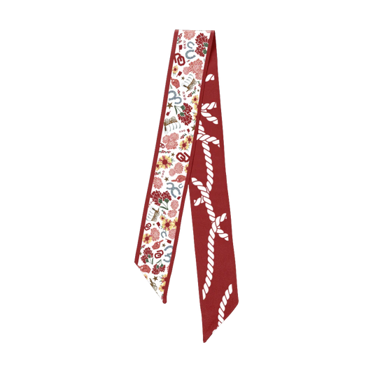 Skinny Scarf - OU Sooners