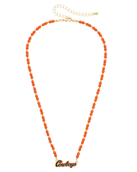 Oklahoma State Cowboys Bandana Spirit Necklace