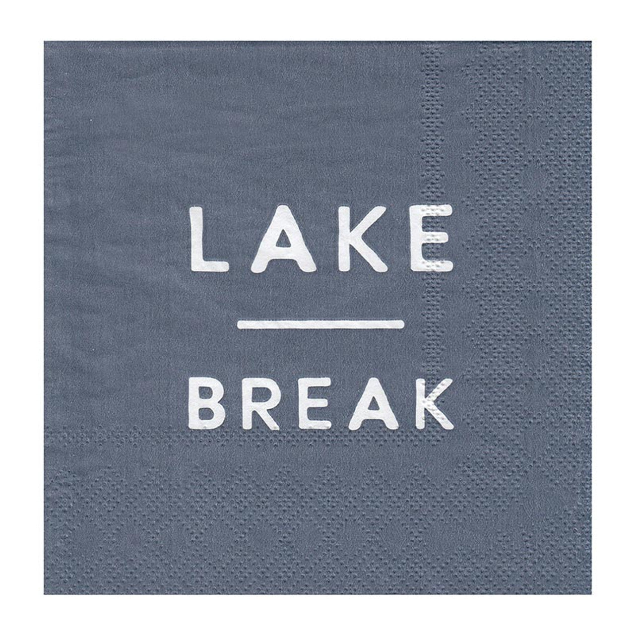 Cocktail Napkins - Lake Break
