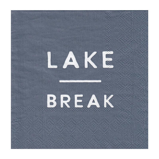 Cocktail Napkins - Lake Break