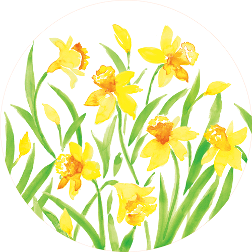 Dinner Plates - Spring Herald