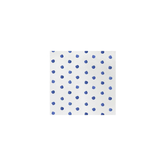 Papersoft Cocktail Napkins - Blue Dot