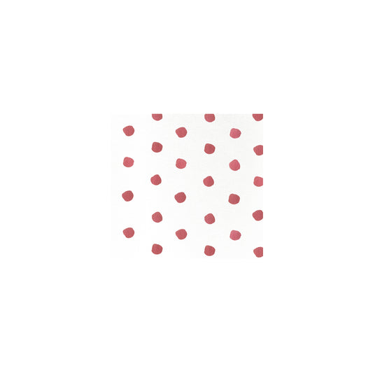 Papersoft Cocktail Napkins - Dot Crimson