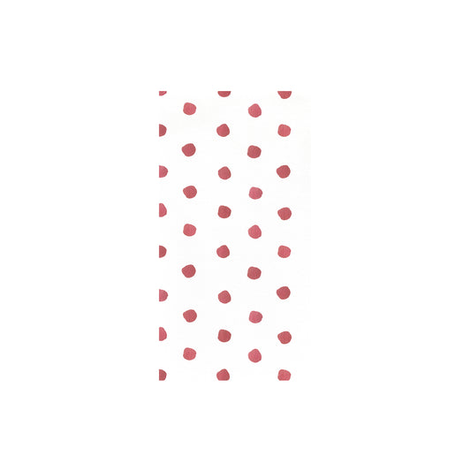 Papersoft Guest Towels - Dot Crimson