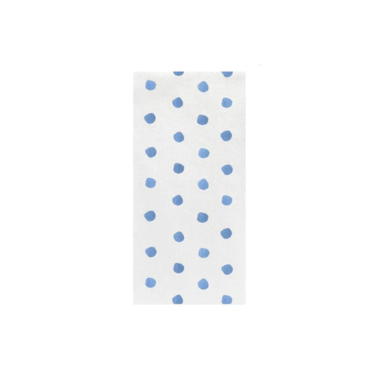 Papersoft Guest Towels - Dot Light Blue