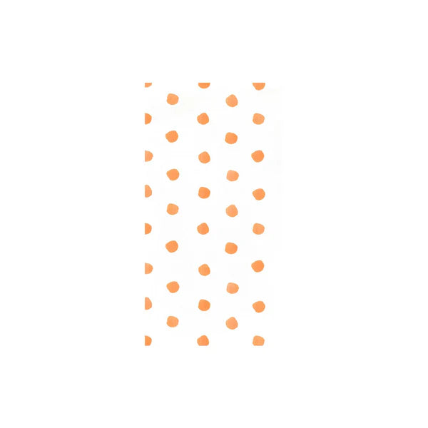 Papersoft Guest Towels - Orange Dot