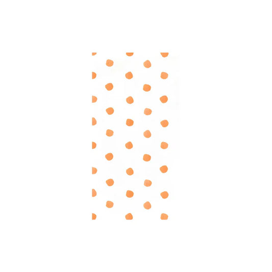 Papersoft Guest Towels - Orange Dot