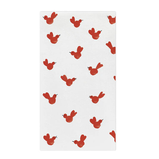 Papersoft Guest Towels - Red Bird