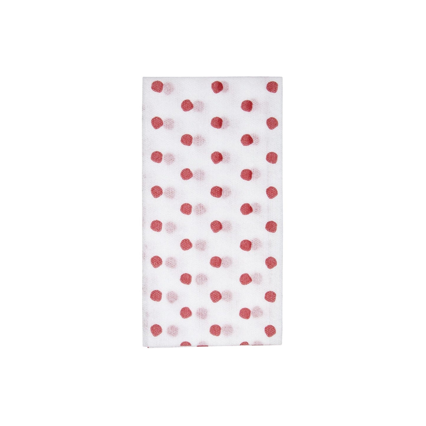 Papersoft Guest Towels - Dot Red
