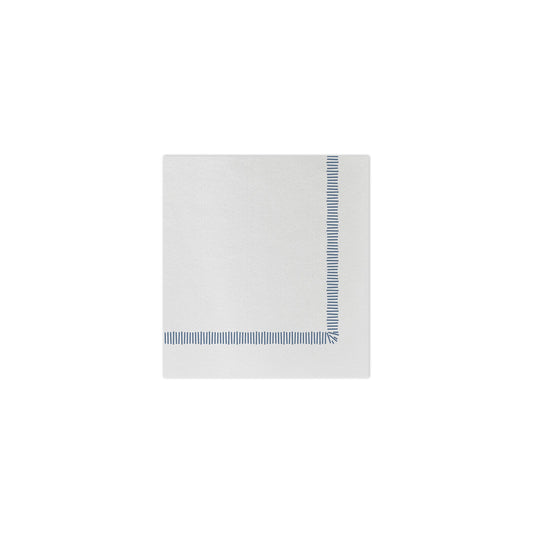 Papersoft Cocktail Napkins - Fringe Blue