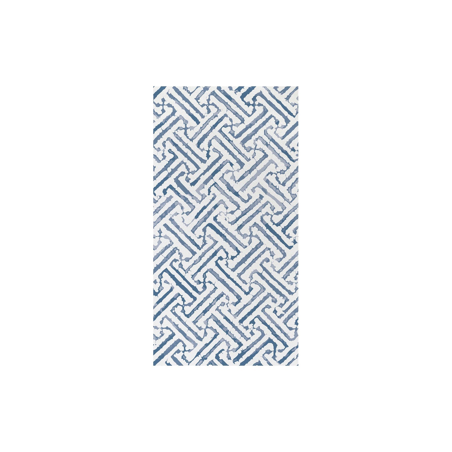 Papersoft Guest Towels -  Greek Key Blue