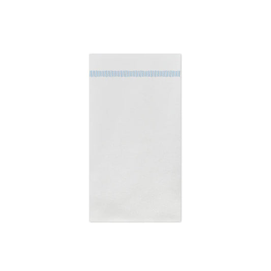Papersoft Guest Towels - Fringe Light Blue
