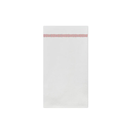 Papersoft Guest Towels - Fringe Red