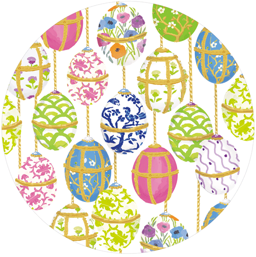 Salad/Dessert Plate - Les Oeufs
