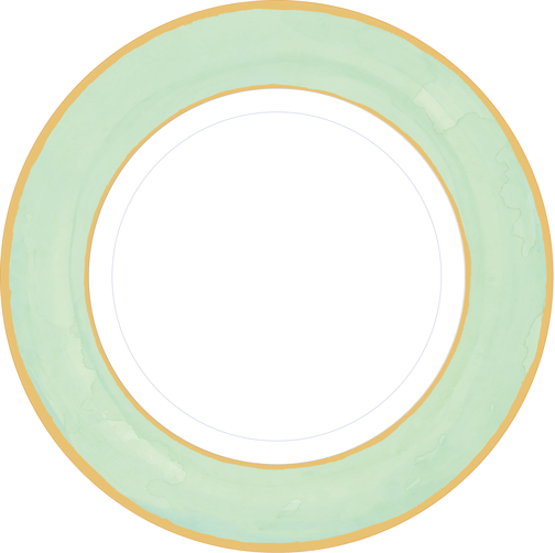 Salad/Dessert Plate - Watercolor Celadon