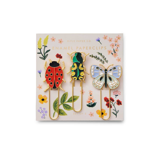Enamel Paper Clip Set - Curio