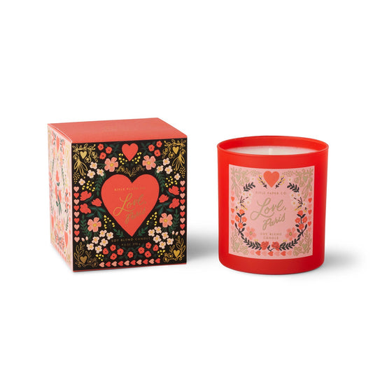 9 oz Glass Candle - Love, Paris