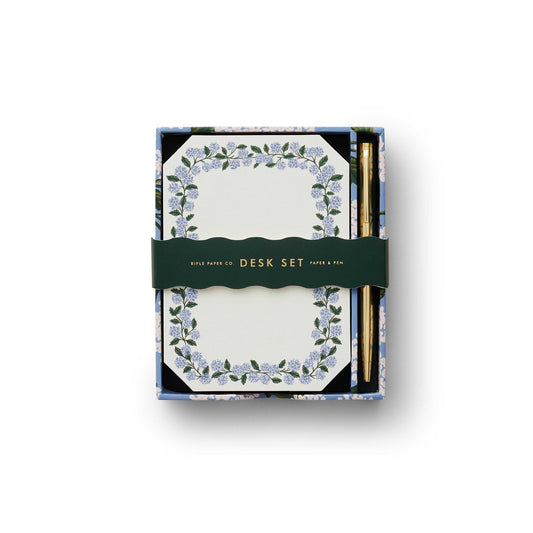 Note Writing Set - Hydrangea