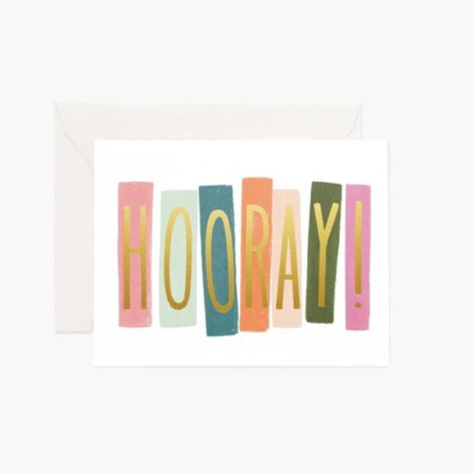 Card - Hooray! Congratulations Card