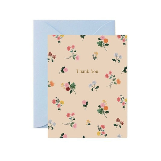 Boxed Set - Ditsy Dahlia Thank You Cards