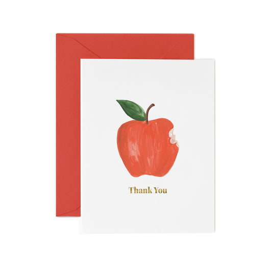 Card - Apple Thank You