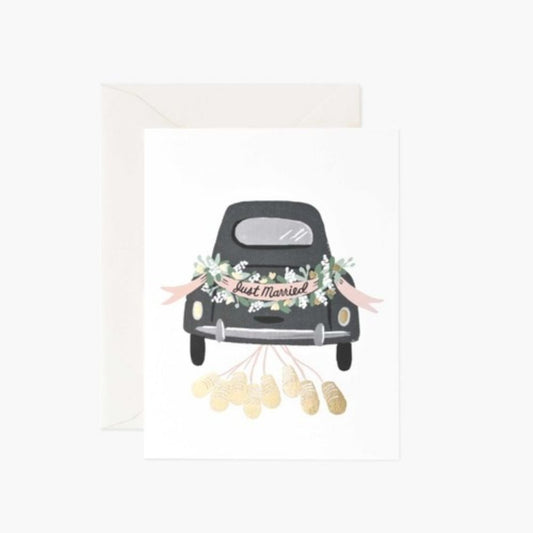 Card - Just Married Getaway