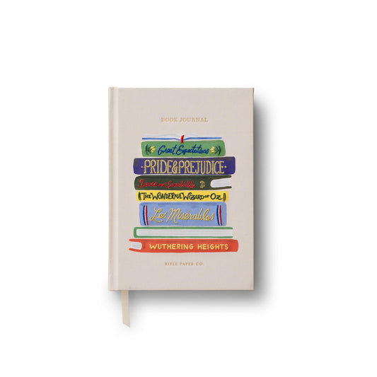 Embroidered Book Journal - Book Club