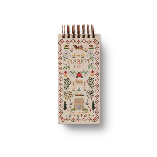 Spiral Market Notepad - Home Sweet Home