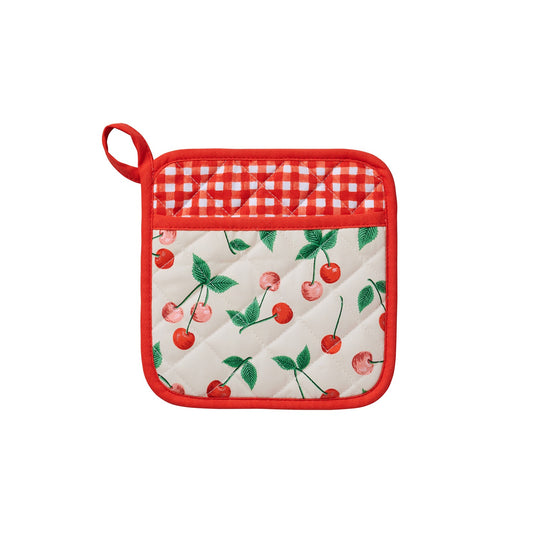 Pot Holder - Cherries