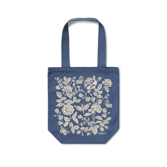 Canvas Tote Bag - English Rose