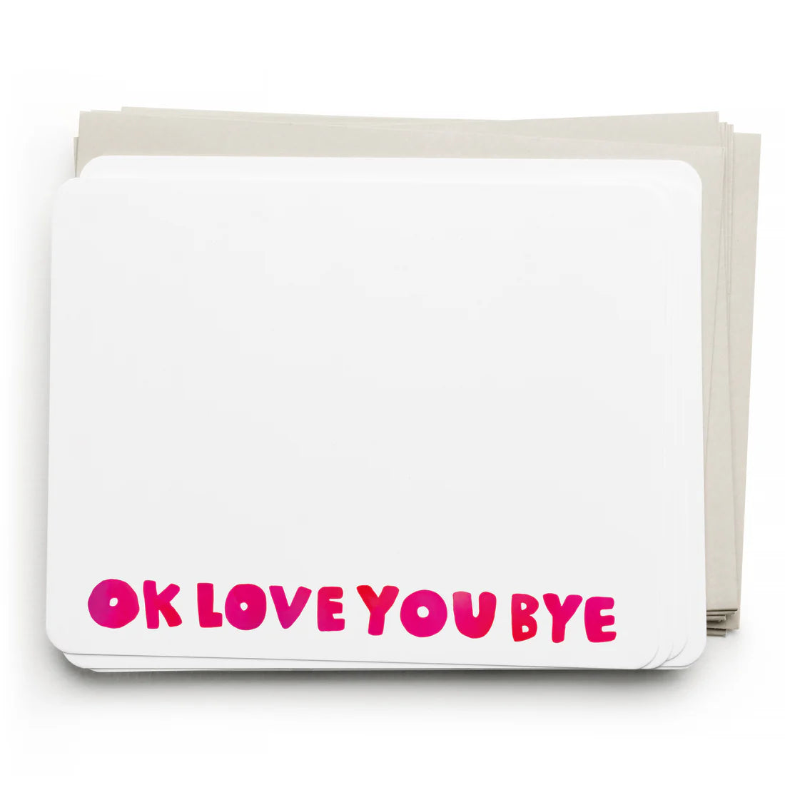 Flat Notes - Okloveyoubye