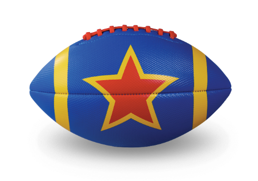 Soft Football - Red Star